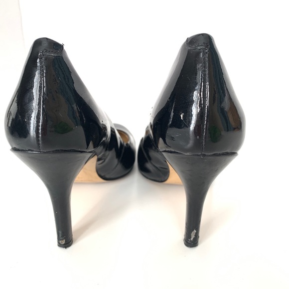 Nine West Women's Black Patent Leather Size 6.5 M - Picture 5 of 8